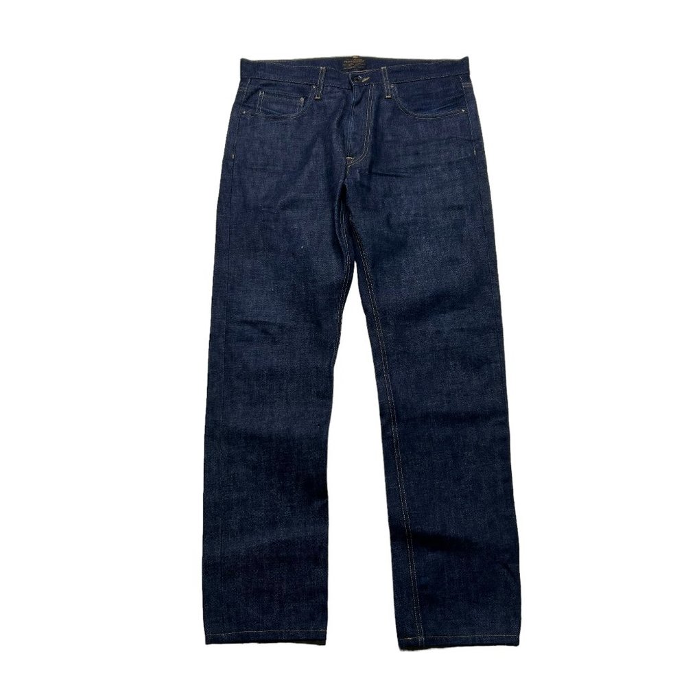 Filson Rail-Splitter Selvedge Denim Jeans Mens Size 34 X 34 Raw Indigo
